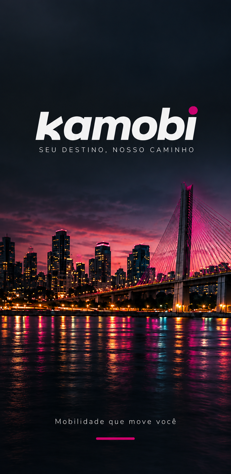 Tela do aplicativo Kamobi